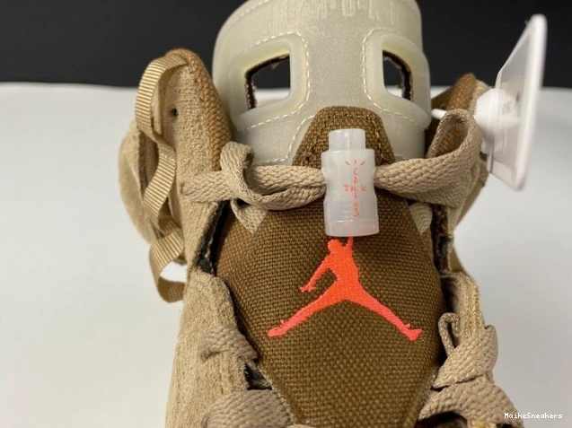 MaikeSneakers 6 Retro Scott DH0690-200 Travis Air Khaki British Jordan 0628